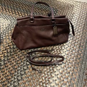 Coach Purse deep Purple.